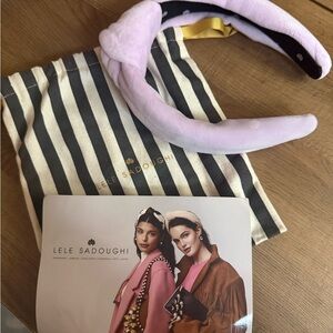 Lele Sadoughi Soft Purple Headband